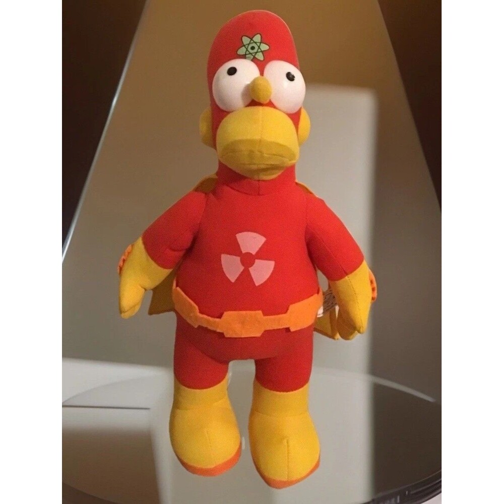 Simpsons Homer Radioactive Man Plush Doll (2005) 18”